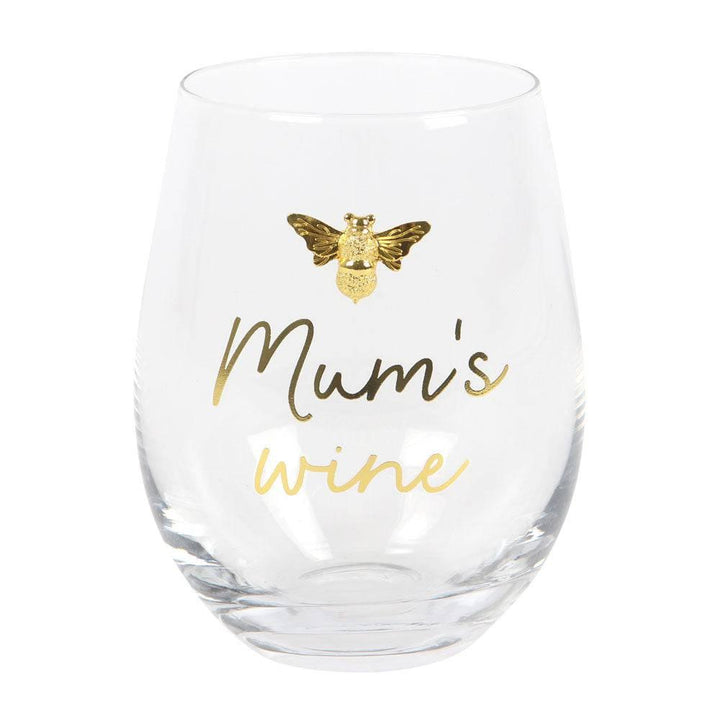 Mum's Wine Stemless Wine Glass - Home Decor Emporium