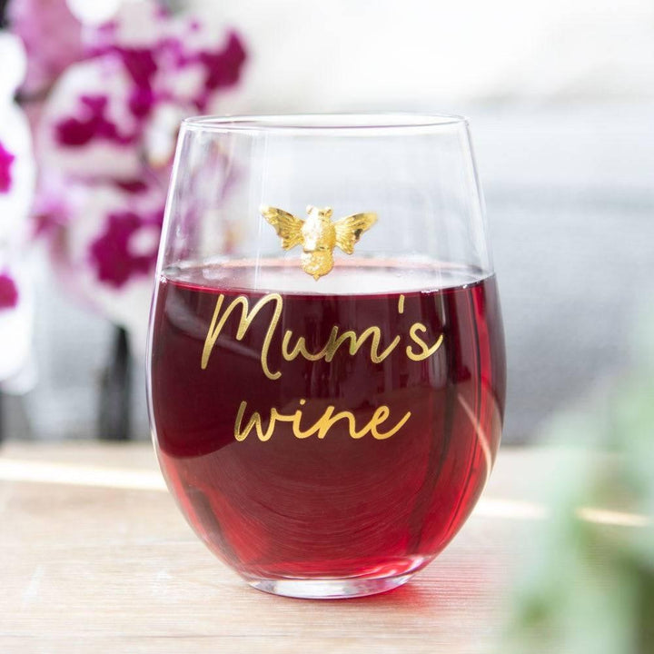 Mum's Wine Stemless Wine Glass - Home Decor Emporium