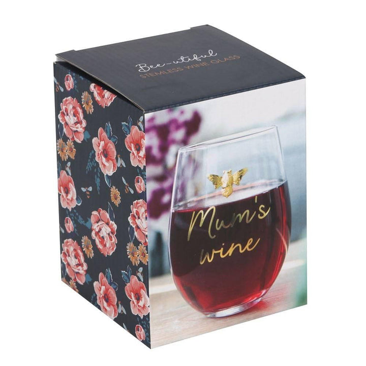 Mum's Wine Stemless Wine Glass - Home Decor Emporium