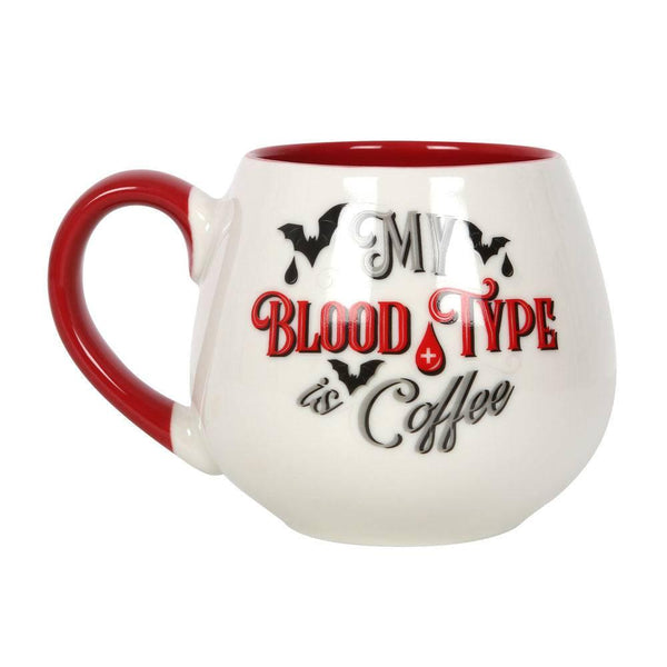 My Blood Type is Coffee Rounded Mug - Home Decor Emporium