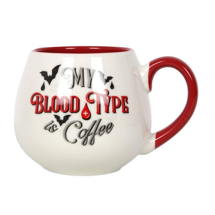 My Blood Type is Coffee Rounded Mug - Home Decor Emporium