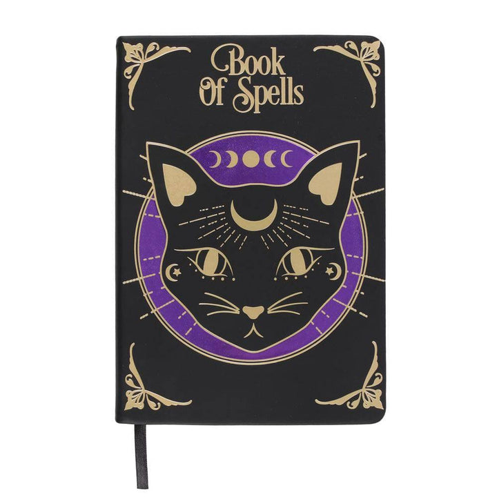 Mystic Mog Book of Spells A5 Notebook - Home Decor Emporium