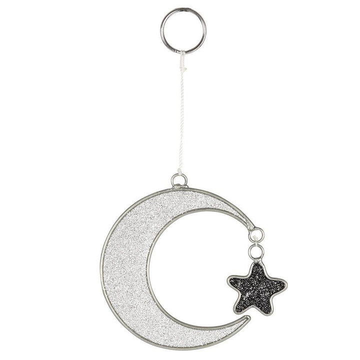 Mystical Crescent Moon Suncatcher - Home Decor Emporium