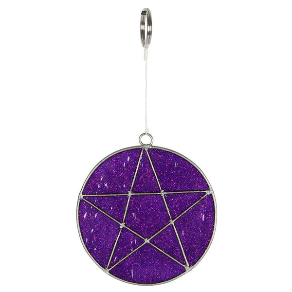 Mystical Pentagram Suncatcher - Home Decor Emporium