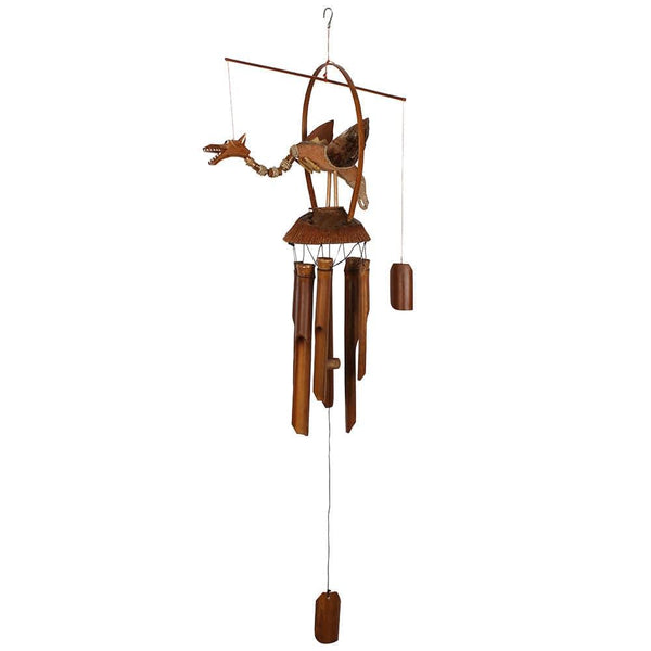 Nodding Dragon Bamboo Windchime - Home Decor Emporium