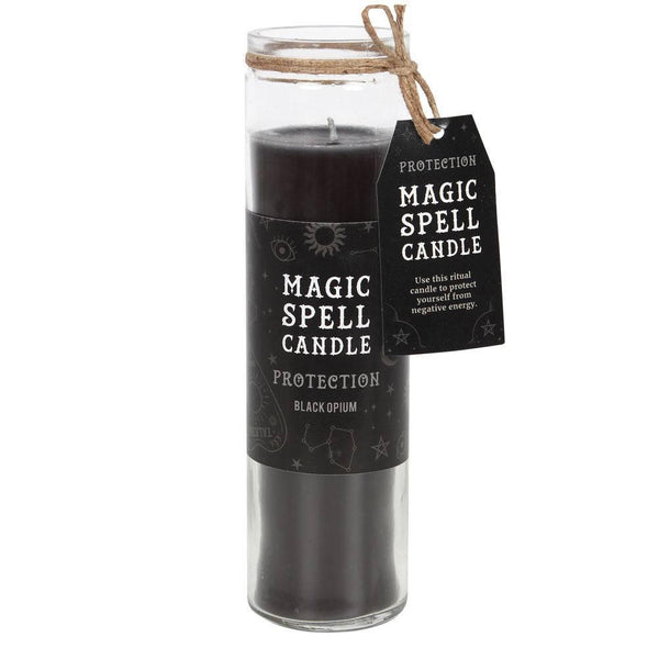 Opium 'Protection' Spell Tube Candle - Home Decor Emporium