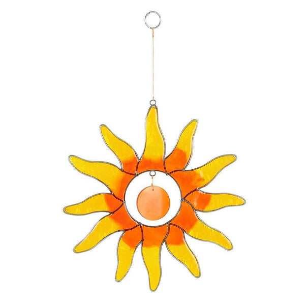 Orange Sun Suncatcher - Home Decor Emporium