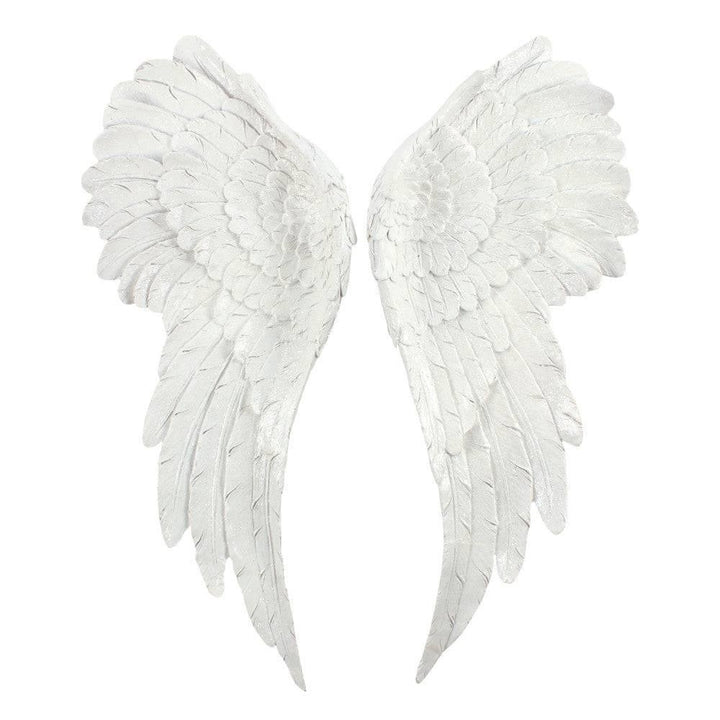 Pair of Large Glitter Angel Wings - Home Decor Emporium