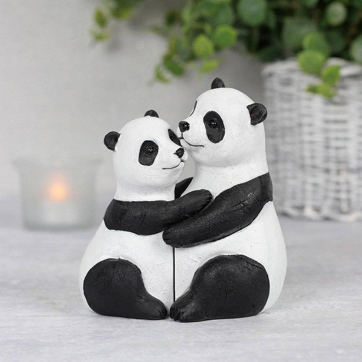 Panda Couple Ornament - Home Decor Emporium