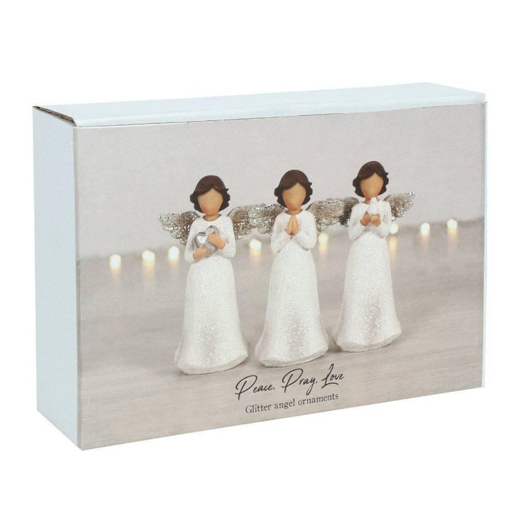 Peace Pray Love Child Angels - Home Decor Emporium