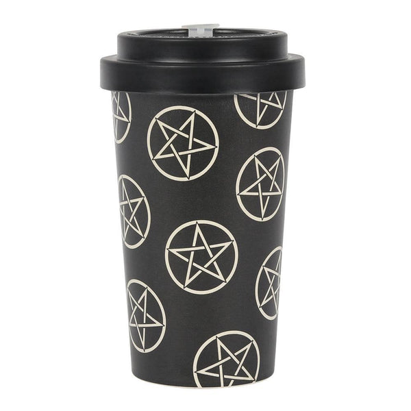 Pentagram Bamboo Eco Travel Mug - Home Decor Emporium