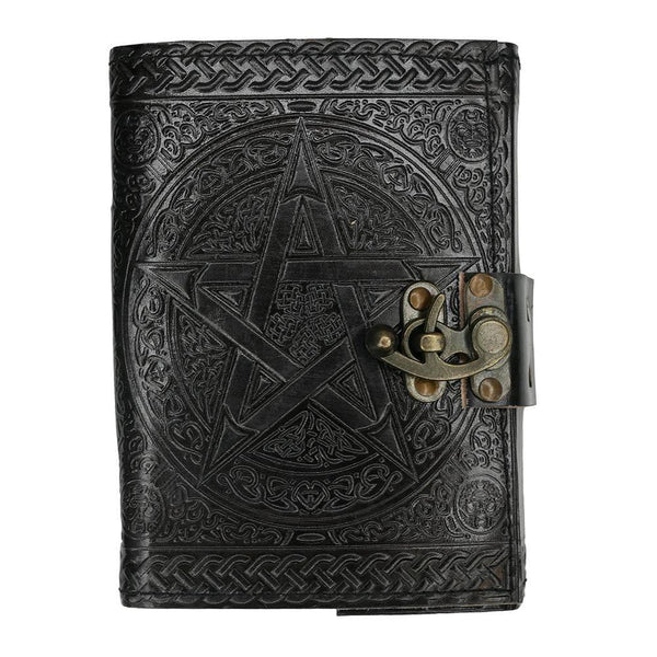 Pentagram Leather Journal - Home Decor Emporium