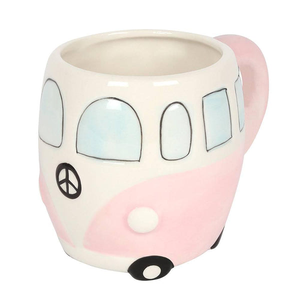 Pink Campervan Mug - Home Decor Emporium