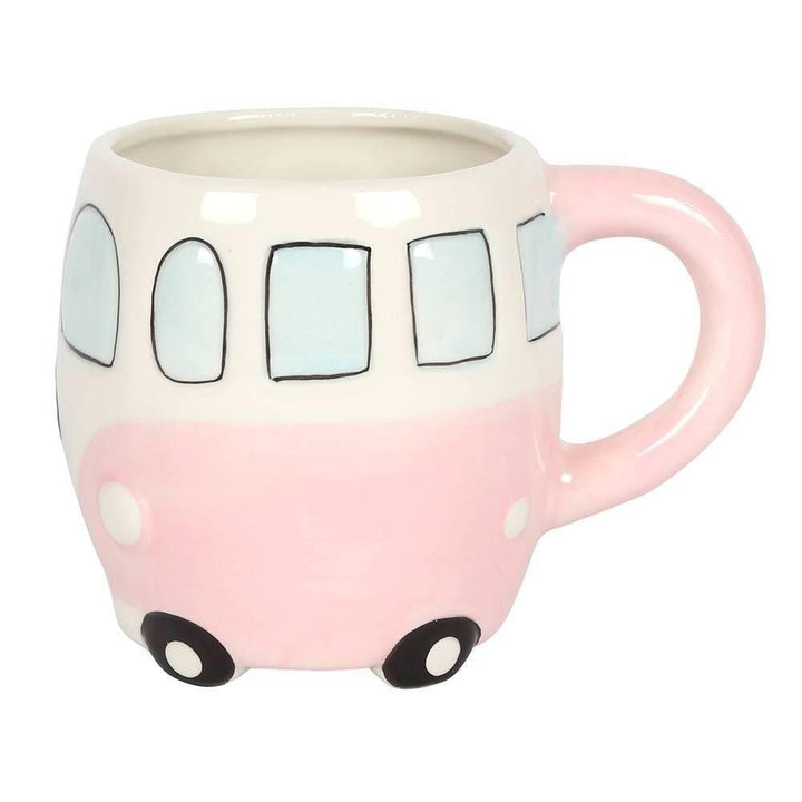 Pink Campervan Mug - Home Decor Emporium