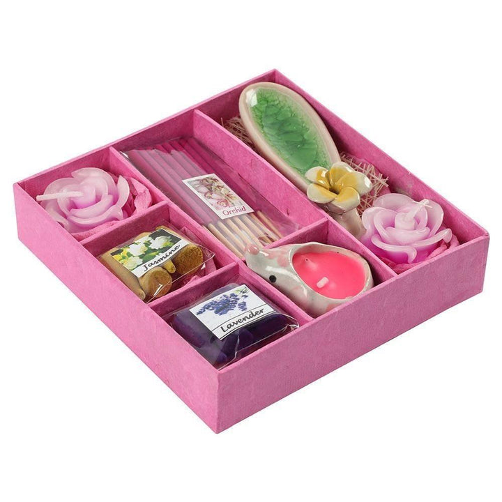 Pink Incense Gift Set - Home Decor Emporium