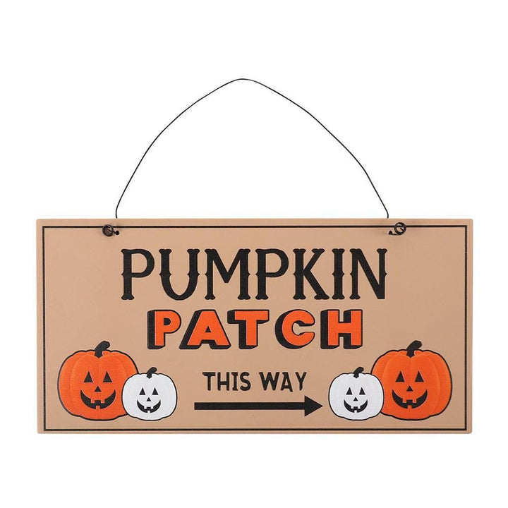 Pumpkin Patch Hanging Sign - Home Decor Emporium