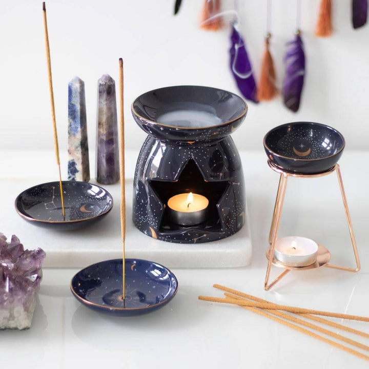 Purple Constellation Oil Burner - Home Decor Emporium