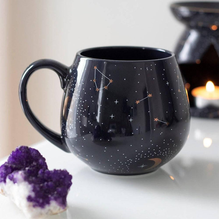 Purple Constellation Rounded Mug - Home Decor Emporium