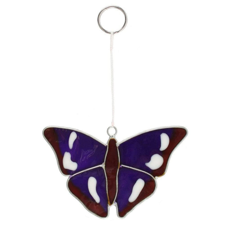 Purple Emperor Butterfly Suncatcher - Home Decor Emporium