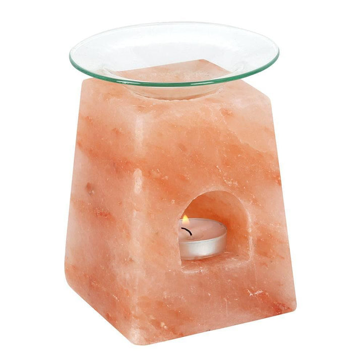 Pyramid Himalayan Salt Oil Burner - Home Decor Emporium