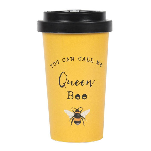 Queen Bee Bamboo Eco Travel Mug - Home Decor Emporium