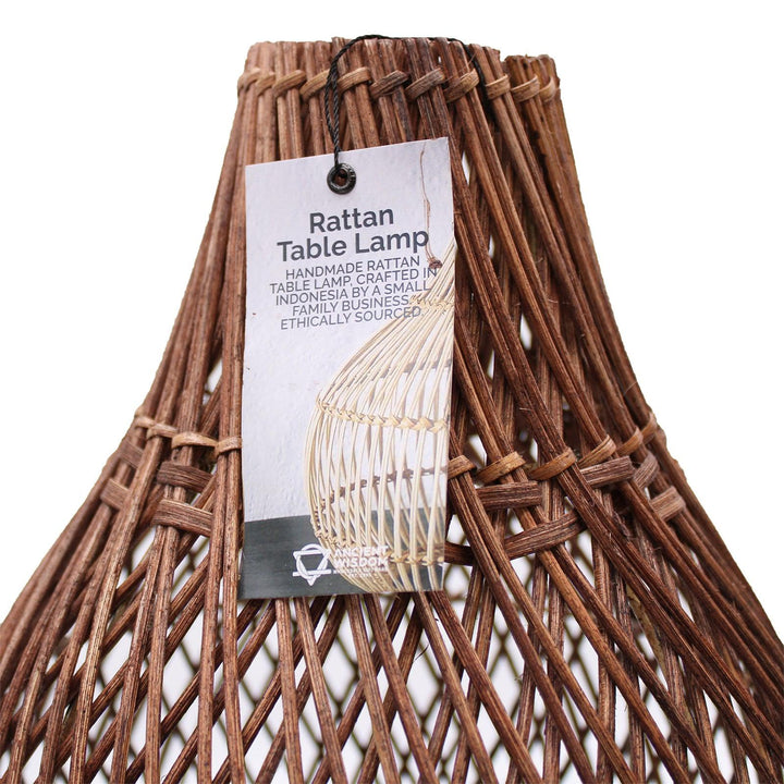 Rattan Table Lamps