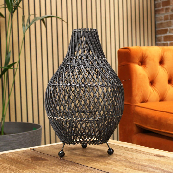 Rattan Table Lamps