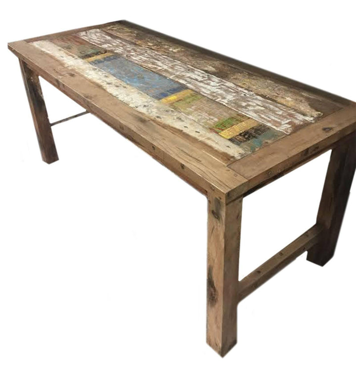 Recycled Teakwood Dinning Table 1.8 m - Home Decor Emporium