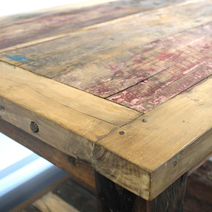 Recycled Teakwood Dinning Table 1.8 m - Home Decor Emporium