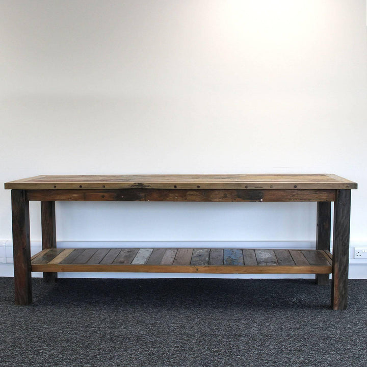 Recycled Teakwood Dinning Table 1.8 m - Home Decor Emporium