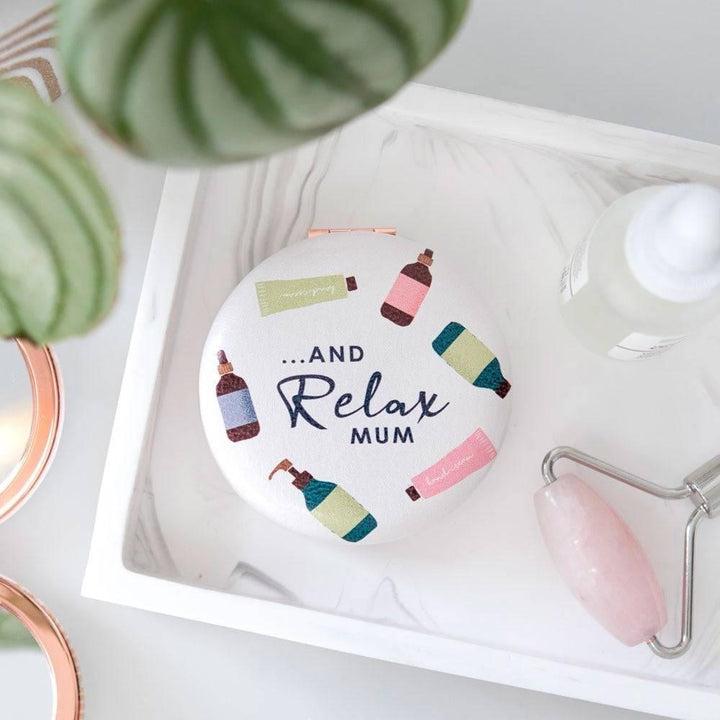 Relax Mum Compact Mirror - Home Decor Emporium