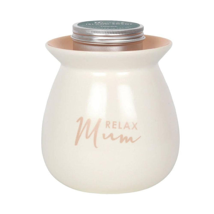 Relax Mum Wax Melt Burner Gift Set - Home Decor Emporium