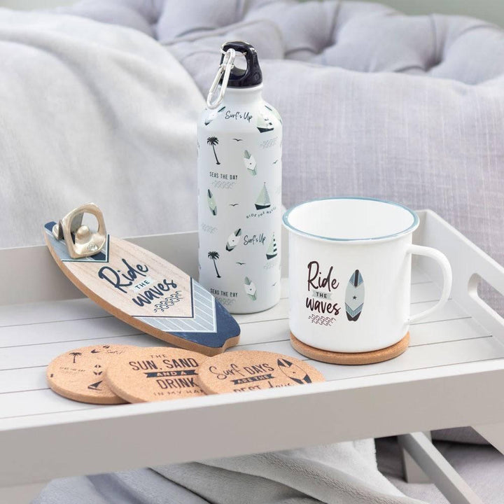 Ride The Waves Enamel Mug - Home Decor Emporium