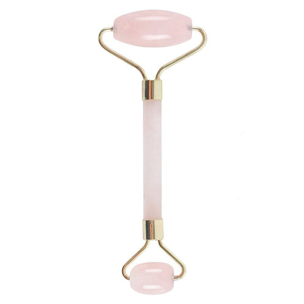 Rose Quartz Dual Ended Face Roller - Home Decor Emporium