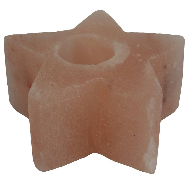 Salt Candle Holder - Star - Home Decor Emporium