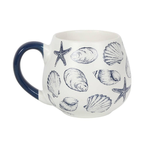 Seashell Rounded Mug - Home Decor Emporium