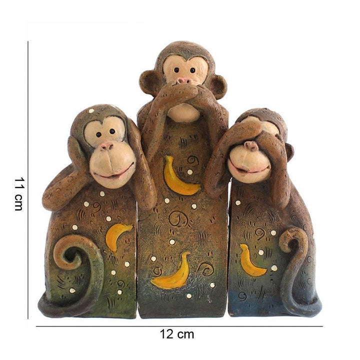 See, Speak, Hear No Evil Monkeys - Home Decor Emporium