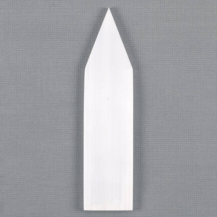 Selenite Flat Pointed Wand - Home Decor Emporium