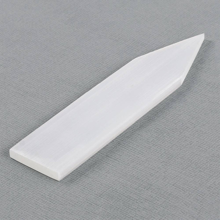 Selenite Flat Pointed Wand - Home Decor Emporium