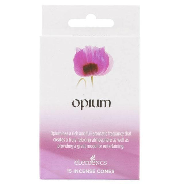 Set of 12 Packets of Elements Opium Incense Cones - Home Decor Emporium