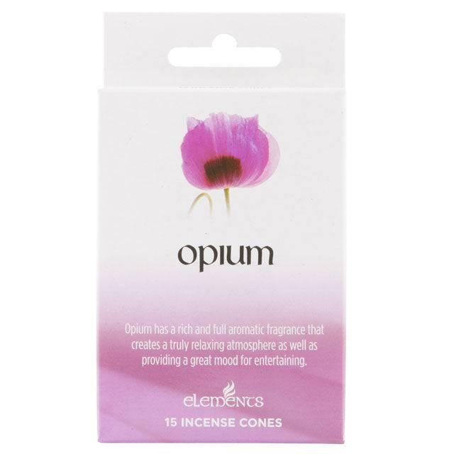 Set of 12 Packets of Elements Opium Incense Cones - Home Decor Emporium