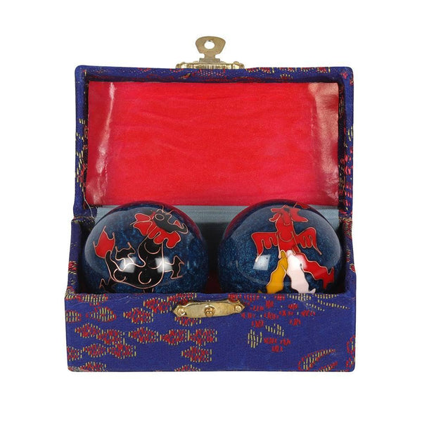 Set of 2 Blue Stress Balls - Home Decor Emporium