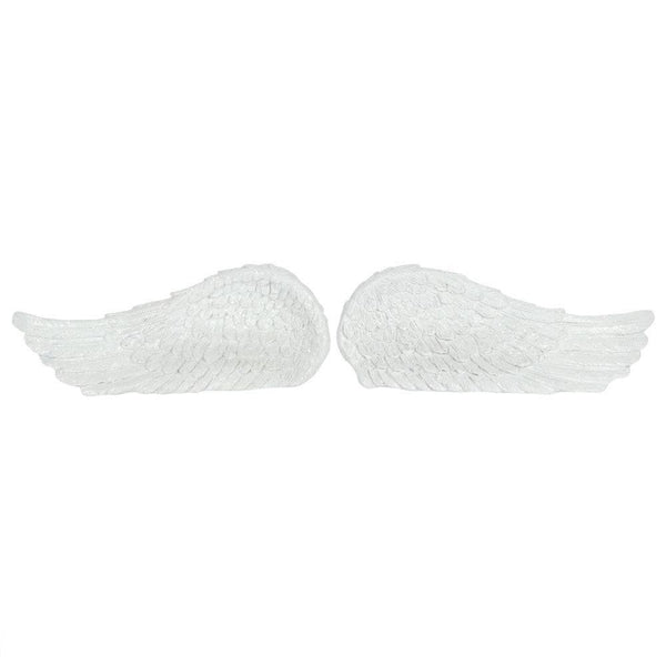 Set of 2 Glitter Standing Angel Wings - Home Decor Emporium