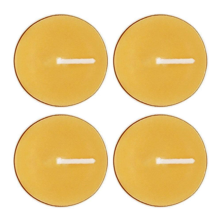 Set of 4 Beeswax Tealights - Home Decor Emporium