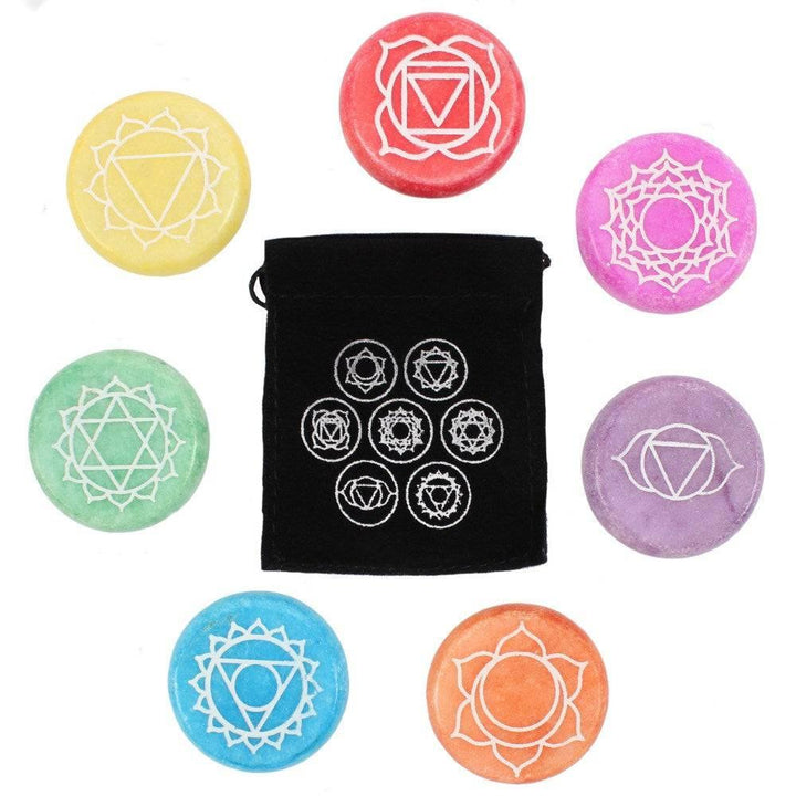 Set of 42 Chakra Meditation Stones - Home Decor Emporium