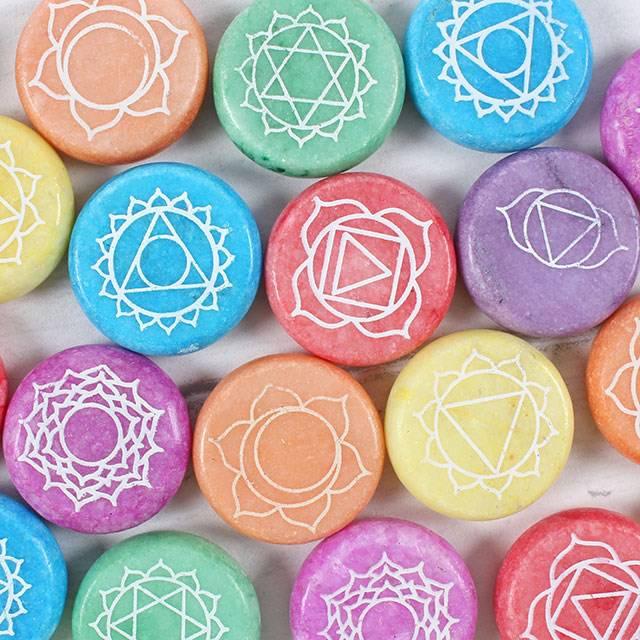 Set of 42 Chakra Meditation Stones - Home Decor Emporium