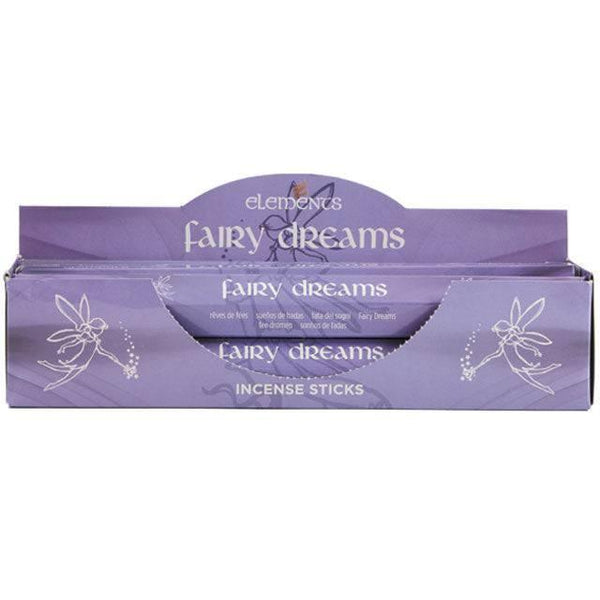 Set of 6 Packets of Elements Fairy Dreams Incense Sticks - Home Decor Emporium