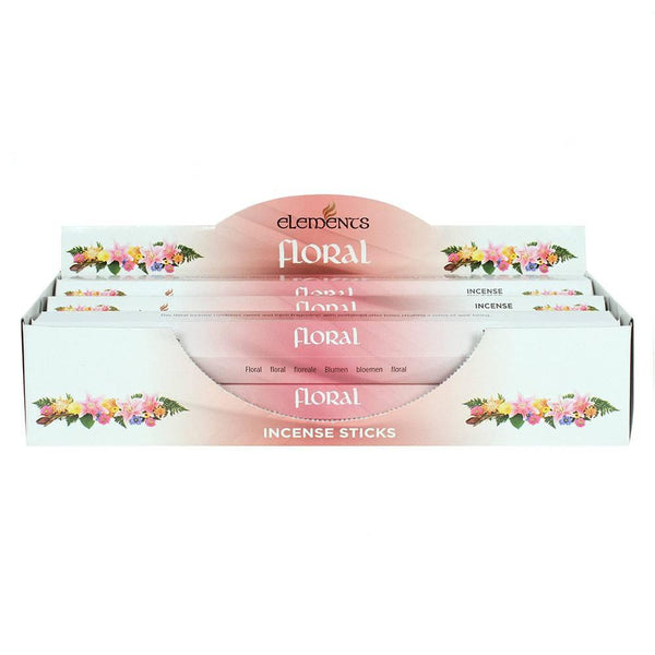 Set of 6 Packets of Elements Floral Incense Sticks - Home Decor Emporium