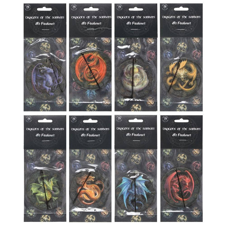 Set of 8 Dragons of the Sabbats Air Fresheners - Home Decor Emporium