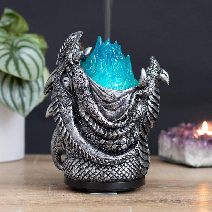 Silver Dragon Mouth Electric Aroma Diffuser - Home Decor Emporium